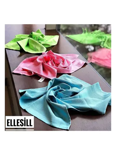 Ellesill Mikrofiber Temizlik Bezi 3 lü - 5