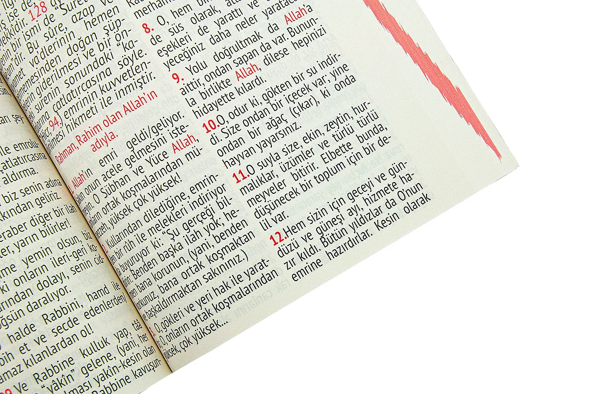 Elmalılı Hamdi Yazır Kuranı Kerim Meali Büyük Yazılı Karekodlu Mavi - 4