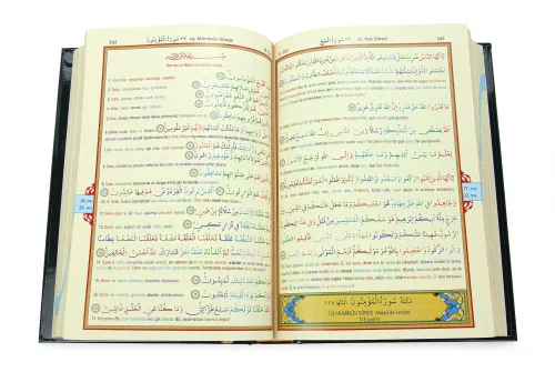 Elmalılı M. Hamdi Yazır Kuranı Kerim ve Yüce Meali (Renkli Kelime Meali, Orta Boy) - 4