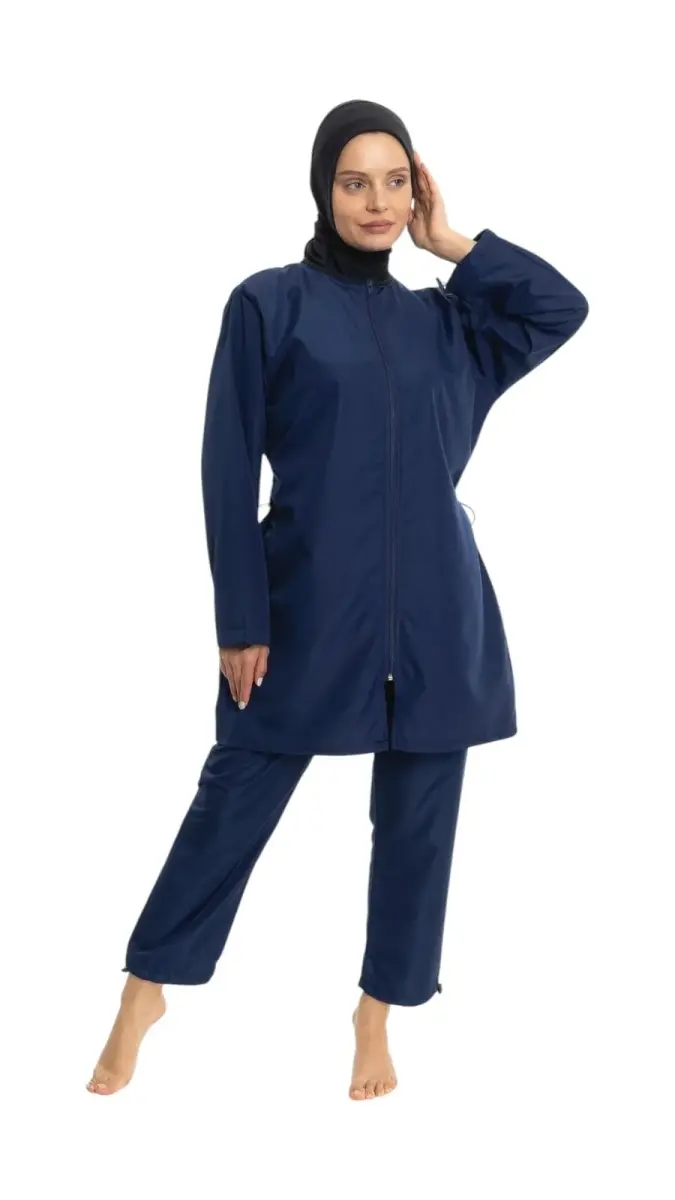 EMSA Kadın Tam Kapalı Tesettür Mayo 2025-25 Lacivert - 1