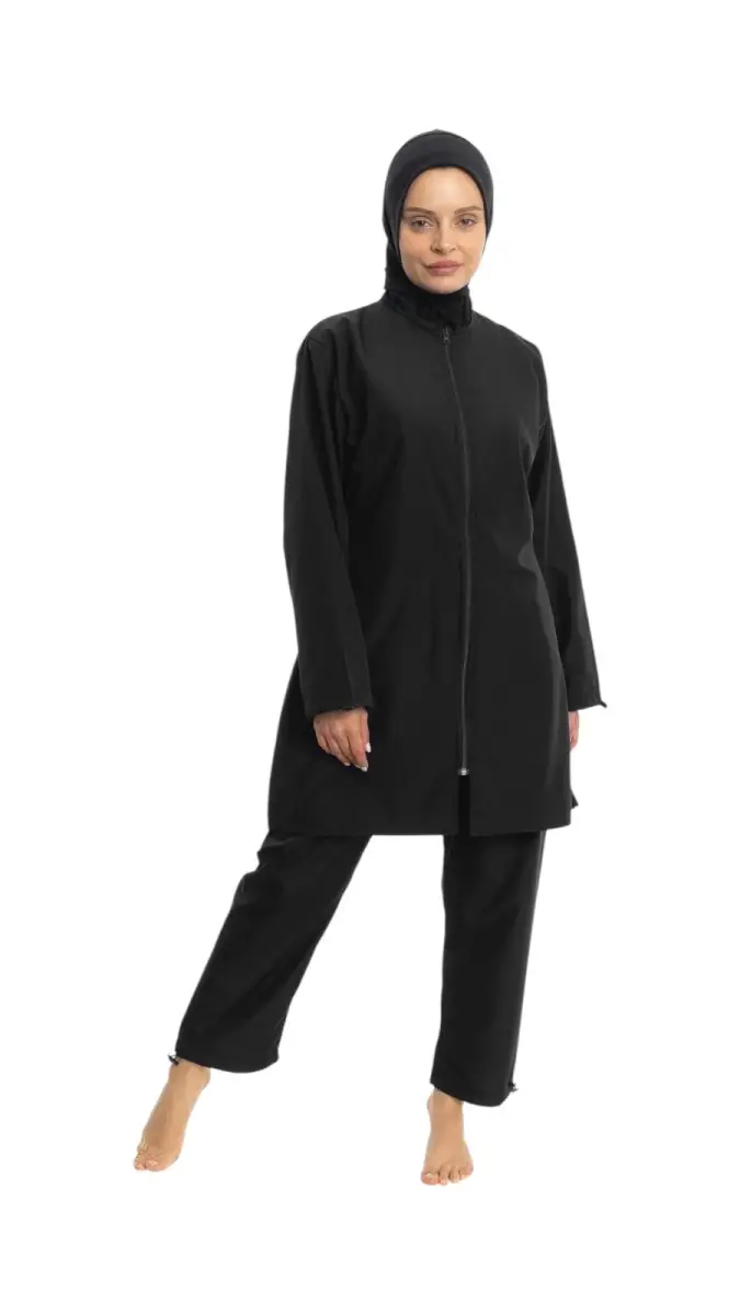 EMSA Kadın Tam Kapalı Tesettür Mayo 2025-25 Siyah - 1