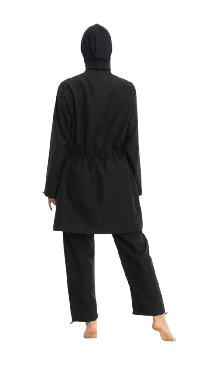 EMSA Kadın Tam Kapalı Tesettür Mayo 2025-25 Siyah - 2