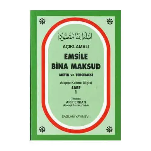 Emsile Bina Maksud Metin ve Tercümesi-1934 - 1