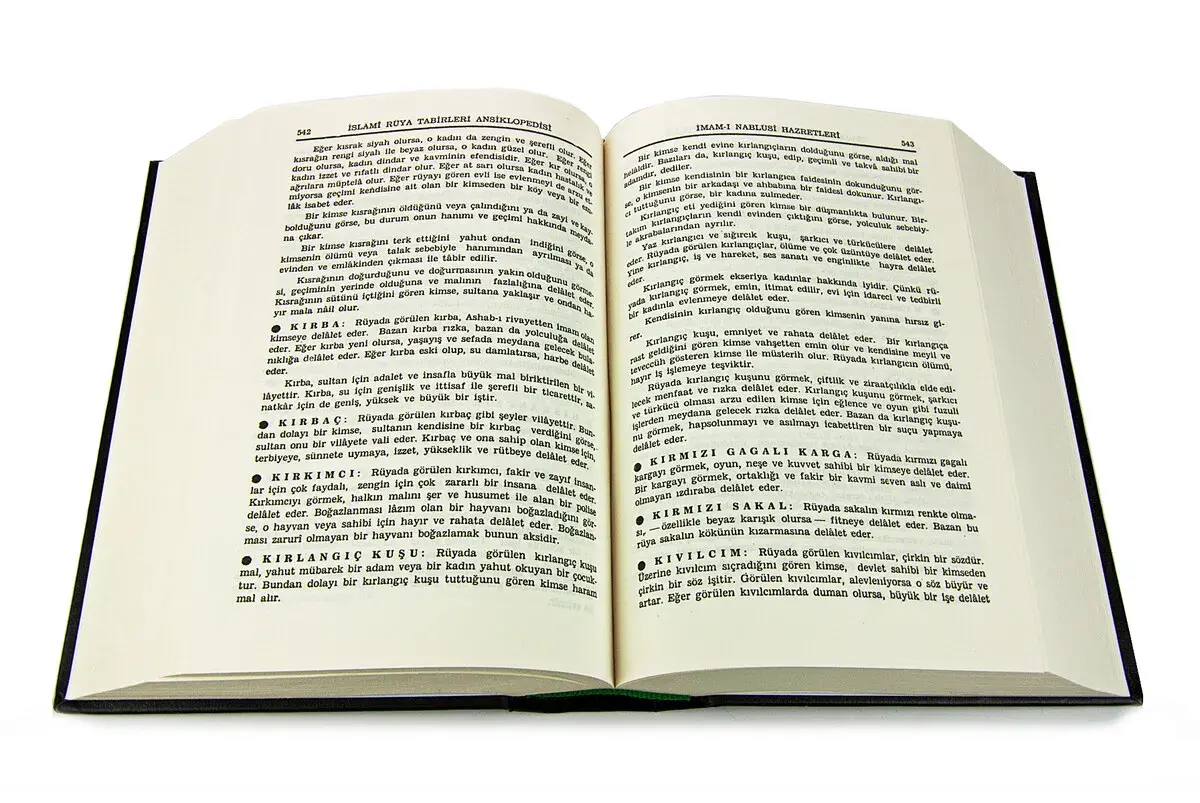 Encyclopedia of Islamic Dream Phrases - Imam Nablusi - Sentence Publications - 4