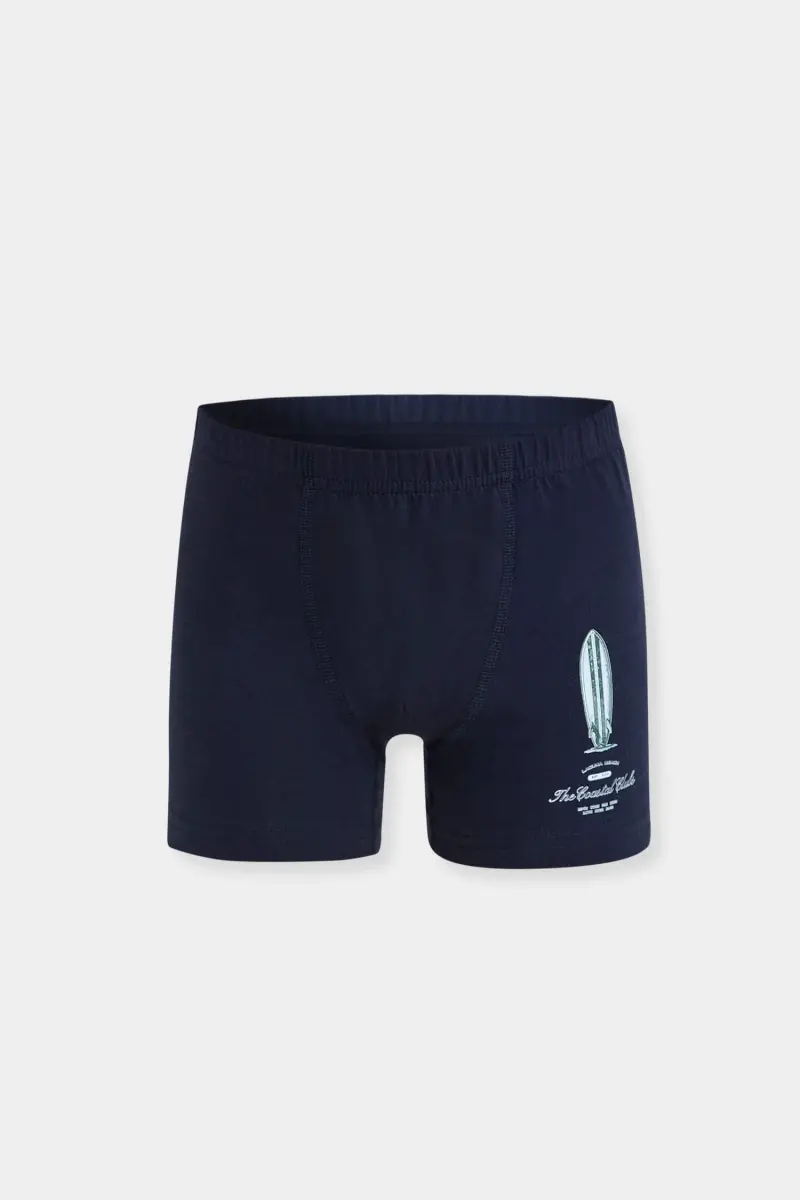 Erkek Çocuk 3'lü Boxer - Renkli Pamuklu - Berrak 5068 - 2