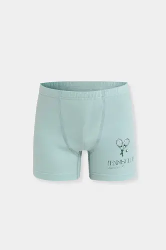 Erkek Çocuk 3'lü Boxer - Renkli Pamuklu - Berrak 5068 - 3
