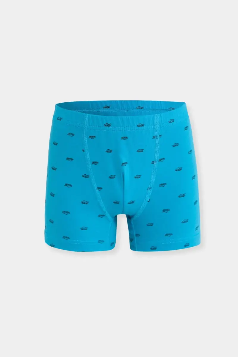 Erkek Çocuk 3'lü Boxer - Renkli Pamuklu - Berrak 5075 - 3