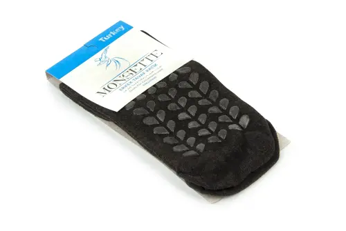 Uniseks Hac Umre Tavaf Çorabı - Siyah Renk 