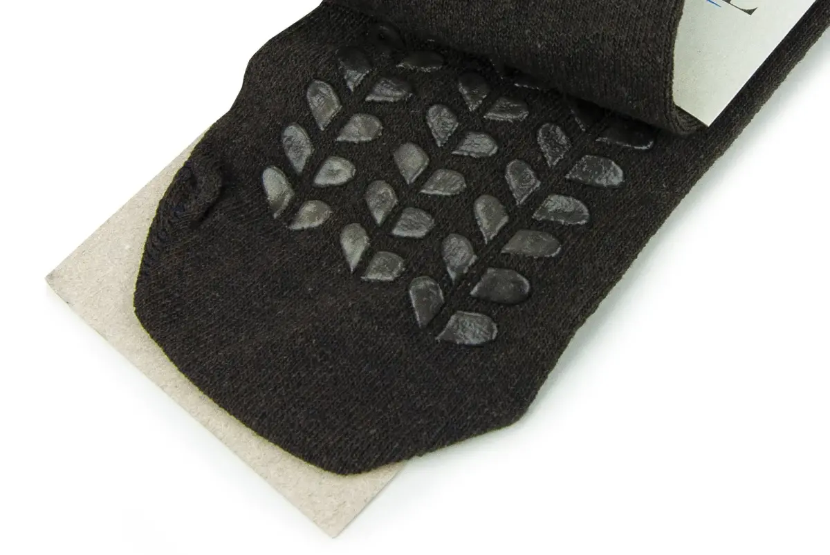 Uniseks Hac Umre Tavaf Çorabı - Siyah Renk - 2