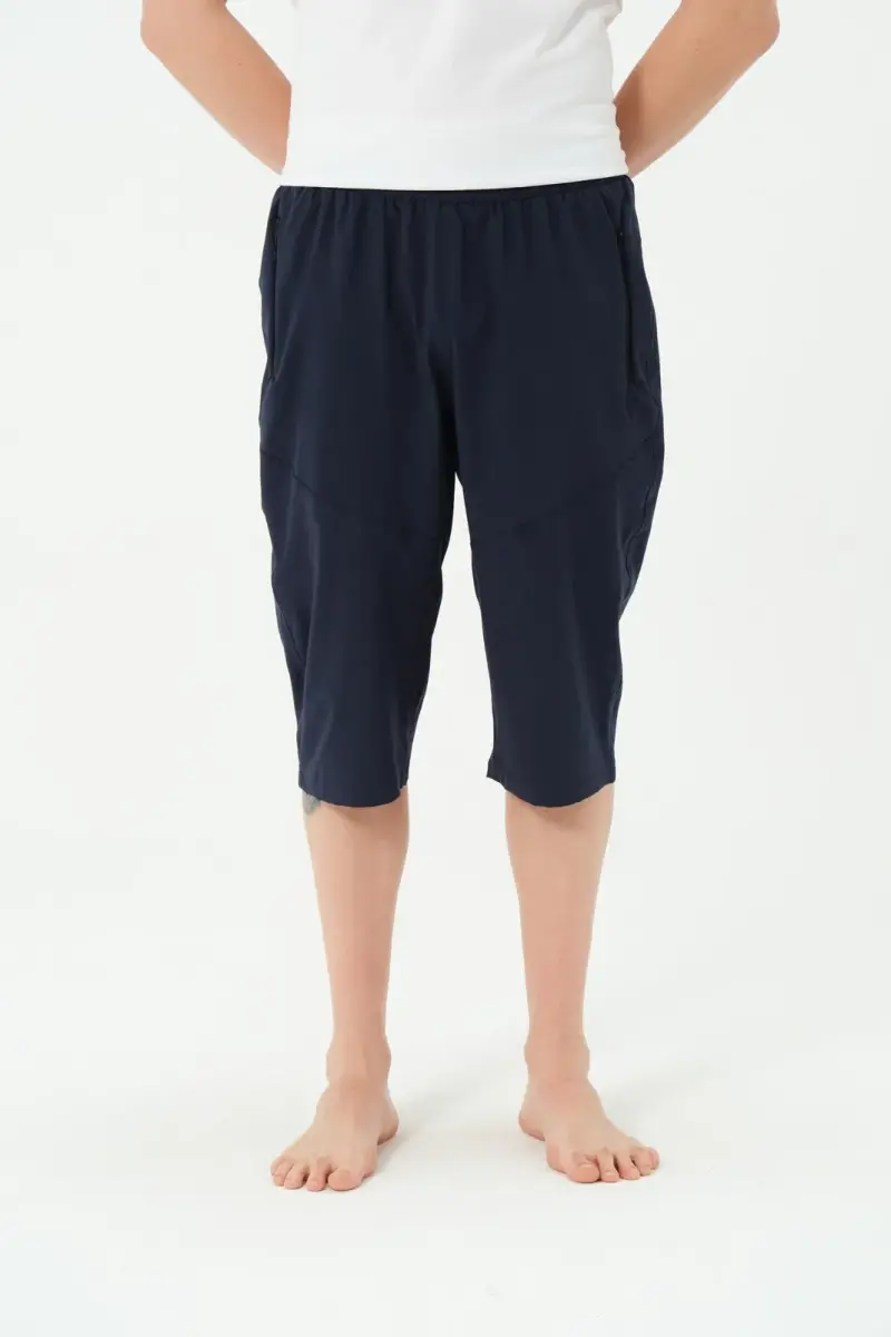 Erkek Uzun Deniz Şortu 2827-25 Koyu Lacivert - 6