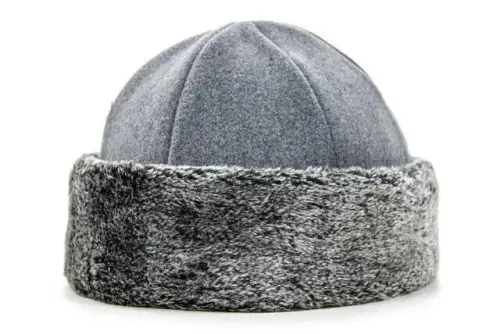 Ertuğrul Börk Şapka - Börk Beresi - Kaşe - Gri - 1