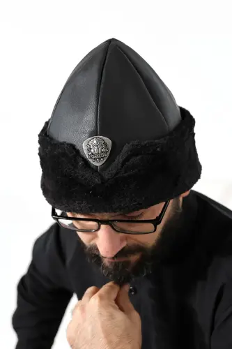 Ertuğrul Börk Şapka - Siyah - 2005 - İhvan (1)