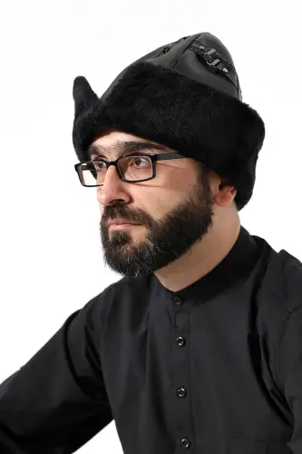 Ertuğrul Börkü - Resurrection Hat - Black Color - İhvan (1)