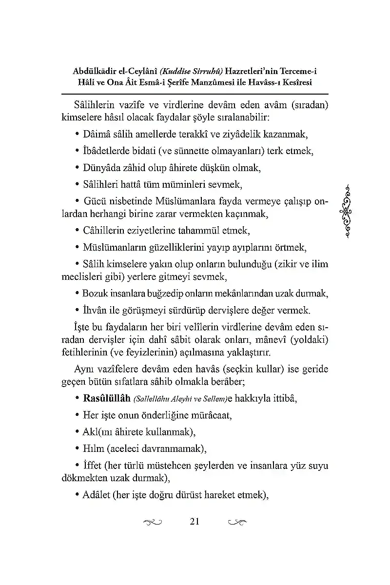 Esmai Şerife Manzumeleri Dua ve Zikir Kitabı - Cübbeli Ahmet Hoca - 3