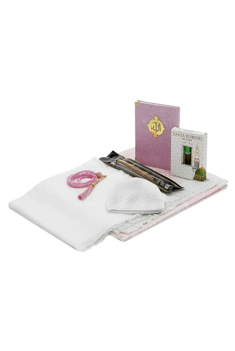 Essenced Gift Worship Set with Prayer Rug Special for Mother's Day - 1