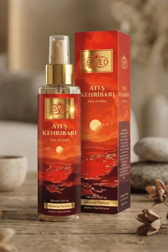 Ateş Kehribarı Kokusu Alkolsüz Parfüm 150 ml - 1
