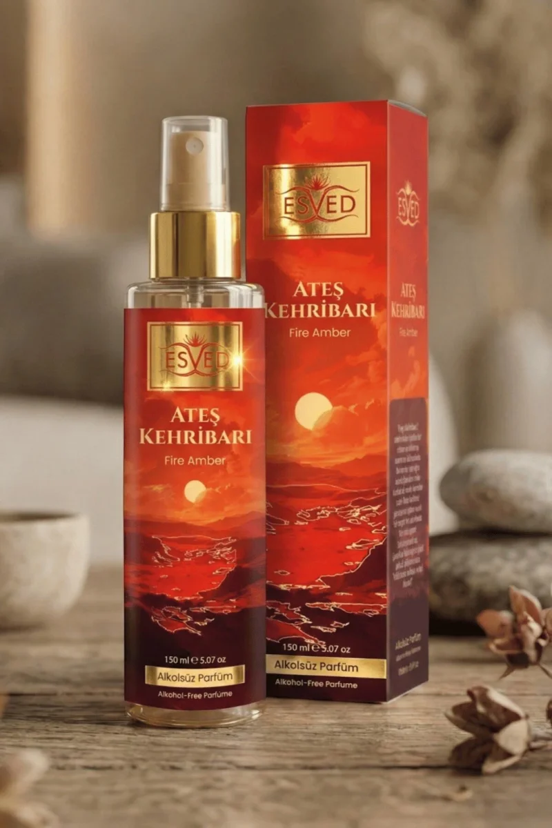 Ateş Kehribarı Kokusu Alkolsüz Parfüm 150 ml - 1
