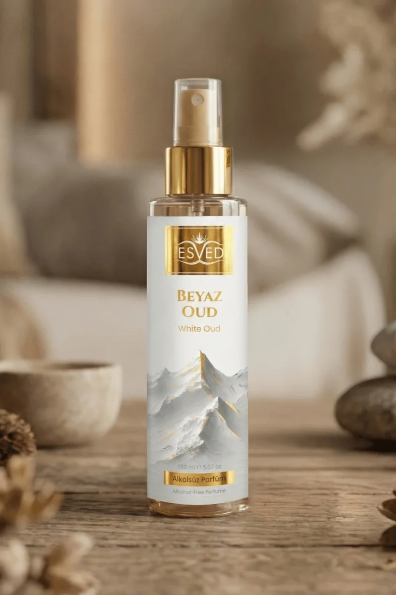 Beyaz Oud Kokusu Alkolsüz Parfüm 150 ml - 2