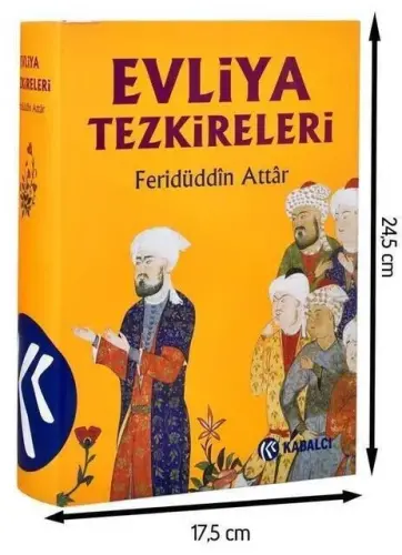 Evliya Tezkereleri - Karton Kapak - Feridüddin Attar - 3