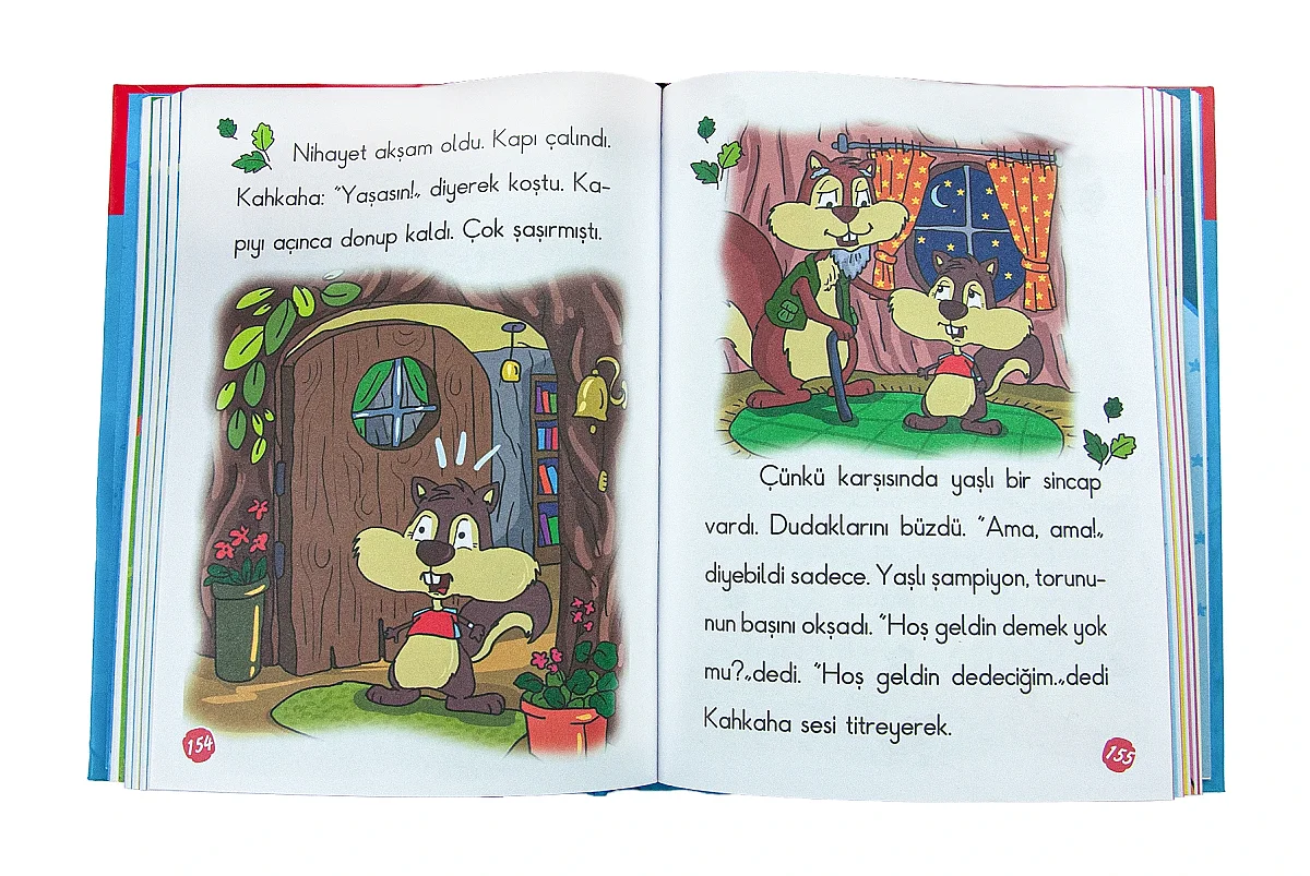 Evvel Zaman İçinde Karakter Geliştiren Masallar Renkli Resimli Ciltli Çocuk Kitabı - 5