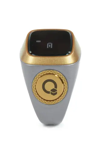 Ezan Okuyan Dijital Yüzük Tesbih Zikirmatik - Gri - ihvanonline (1)