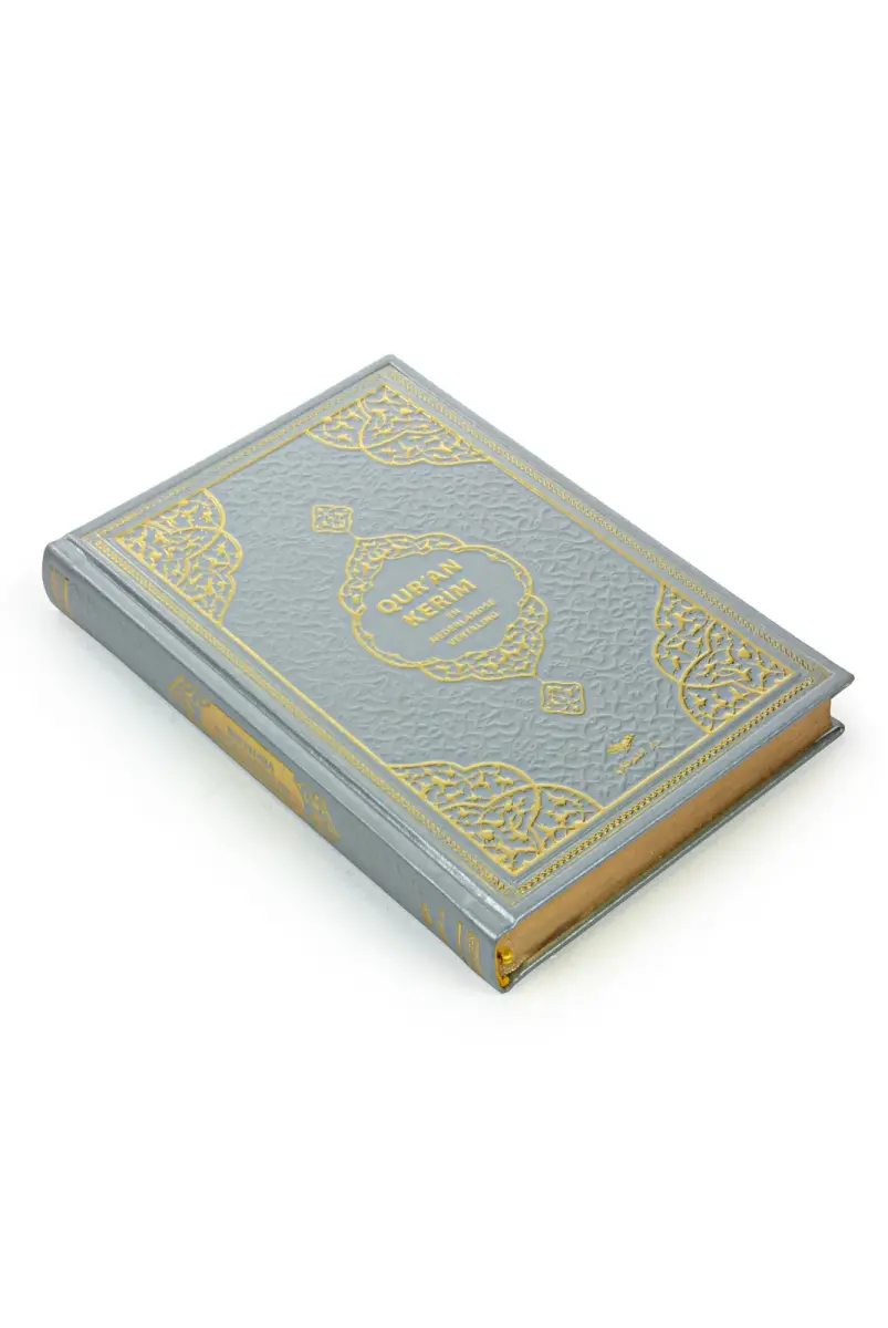 Felemenkçe Mealli Orta Boy Kuranı Kerim Gri Hollandaca - 2