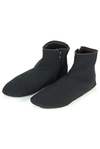 Fermuarlı Termal Mest, Su Geçirmez, Sıcak Tutan Abdest Çorap - 1