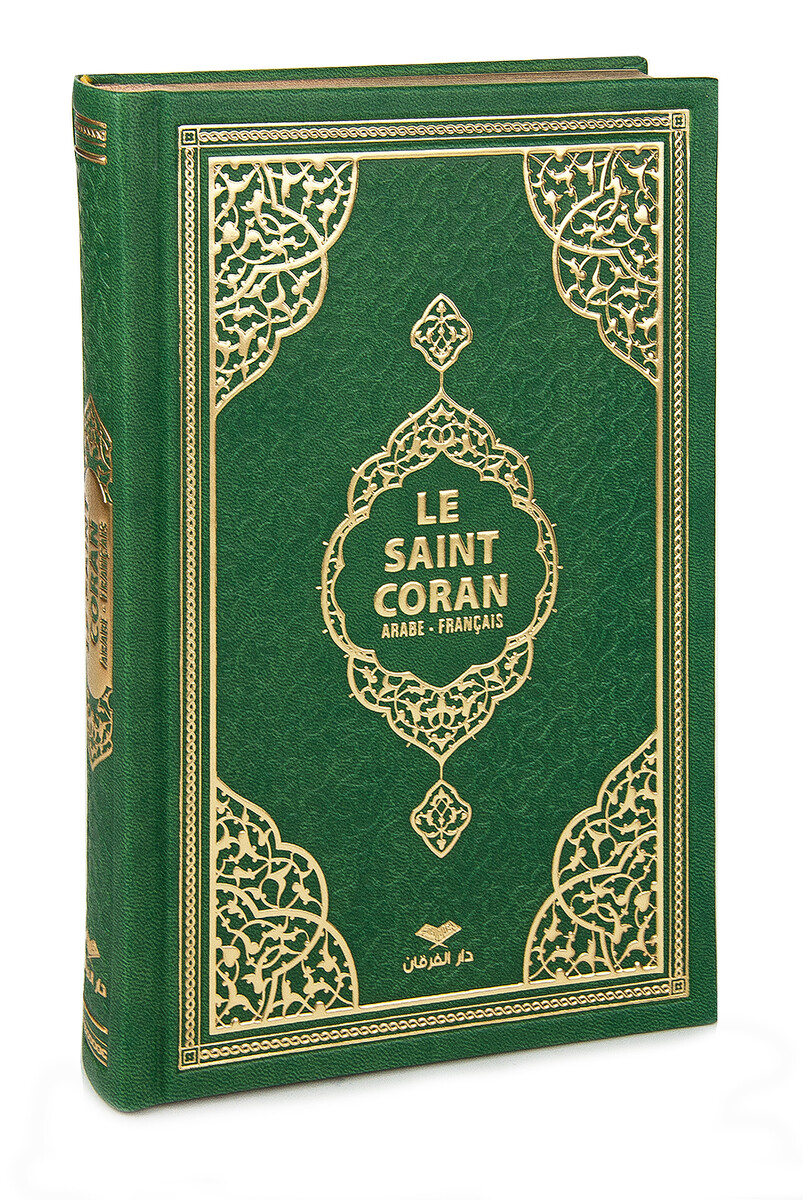 Fransızca Mealli Kuran - Yeşil - 1