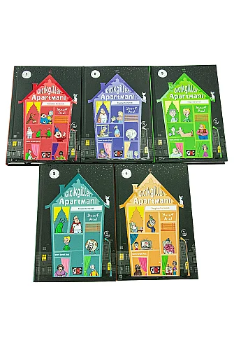Gıcıkgiller Apartmanı 5’li Kitap Seti Yusuf Asal Çocuk Hikaye Kitabı - 1