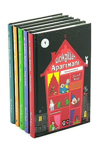 Gıcıkgiller Apartmanı 5’li Kitap Seti Yusuf Asal Çocuk Hikaye Kitabı - 7