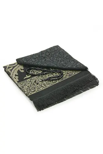 Gift Set for Hajj and Umrah, Birthdays, Mevlut, Kandil, Ramadan, and Weddings - Black - İhvan (1)