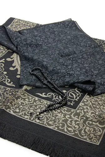 Gift Set for Hajj and Umrah, Birthdays, Mevlut, Kandil, Ramadan, and Weddings - Black - 3