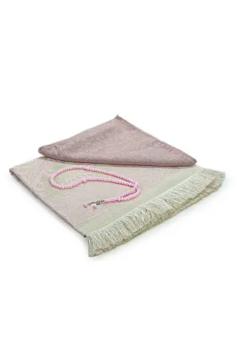 Gift Set for Hajj and Umrah, Birthdays, Mevlut, Kandil, Ramadan, and Weddings - Pink - İhvan (1)