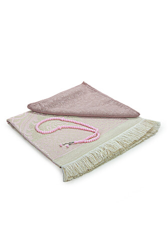 Gift Set for Hajj and Umrah, Birthdays, Mevlut, Kandil, Ramadan, and Weddings - Pink - 2