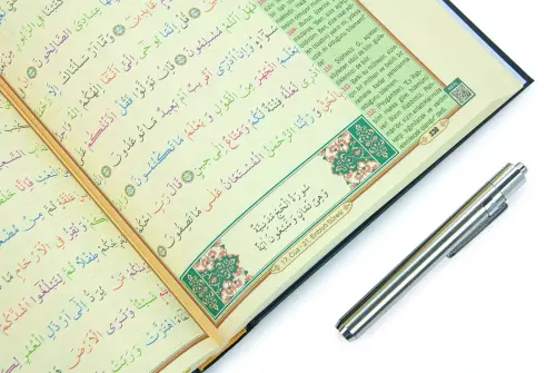 Gizli Satır Arası Kelime Kelime Türkçe Okunuşlu Mealli Kuranı Kerim, Sesli, Rahle Boy, Siyah - 10