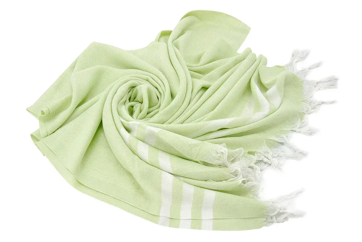 Green Cotton Bamboo Loincloth - 3