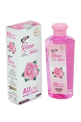 Doğal Gülsuyu 350 ml – %100 Saf Gül Suyu Yüz ve Cilt Bakımı İçin - 3
