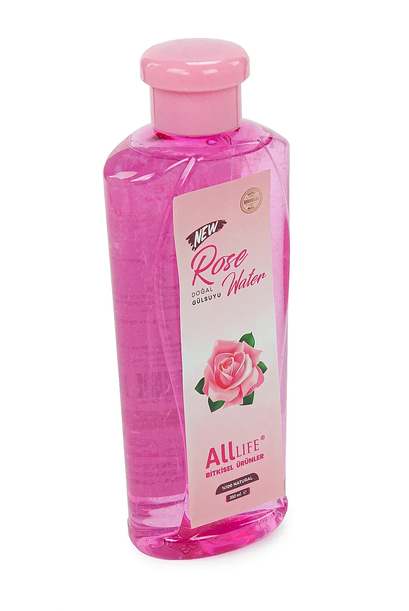 Doğal Gülsuyu 350 ml – %100 Saf Gül Suyu Yüz ve Cilt Bakımı İçin - 5