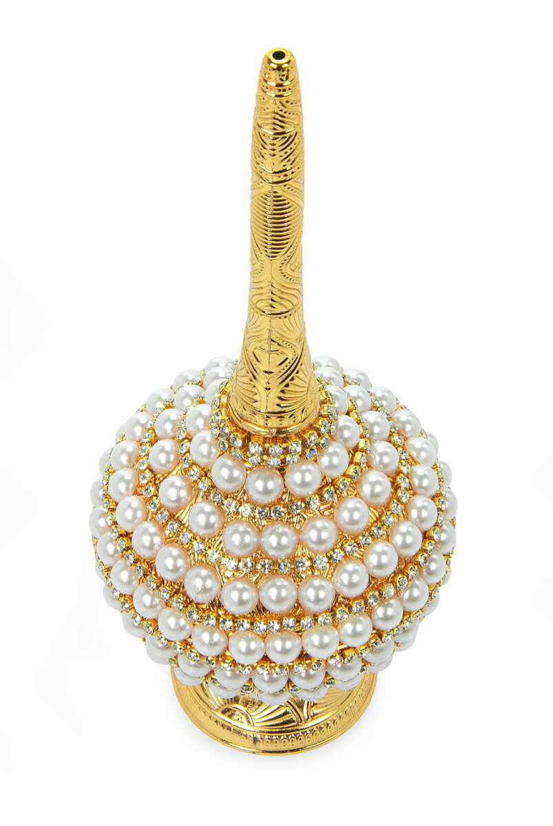 Gold Güldanlık – Gül Suyu Şişesi Zarif Tasarım Gül Suyu Kabı - 3