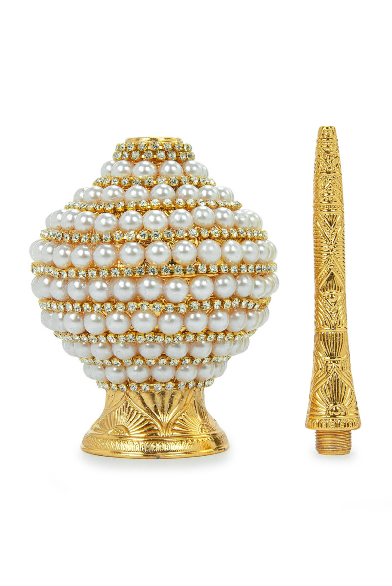 Gold Güldanlık – Gül Suyu Şişesi Zarif Tasarım Gül Suyu Kabı - 7