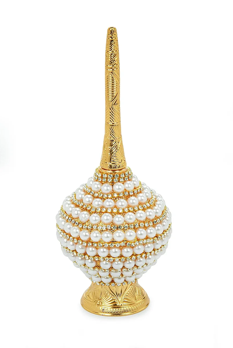 Gold Güldanlık – Gül Suyu Şişesi Zarif Tasarım Gül Suyu Kabı - 3