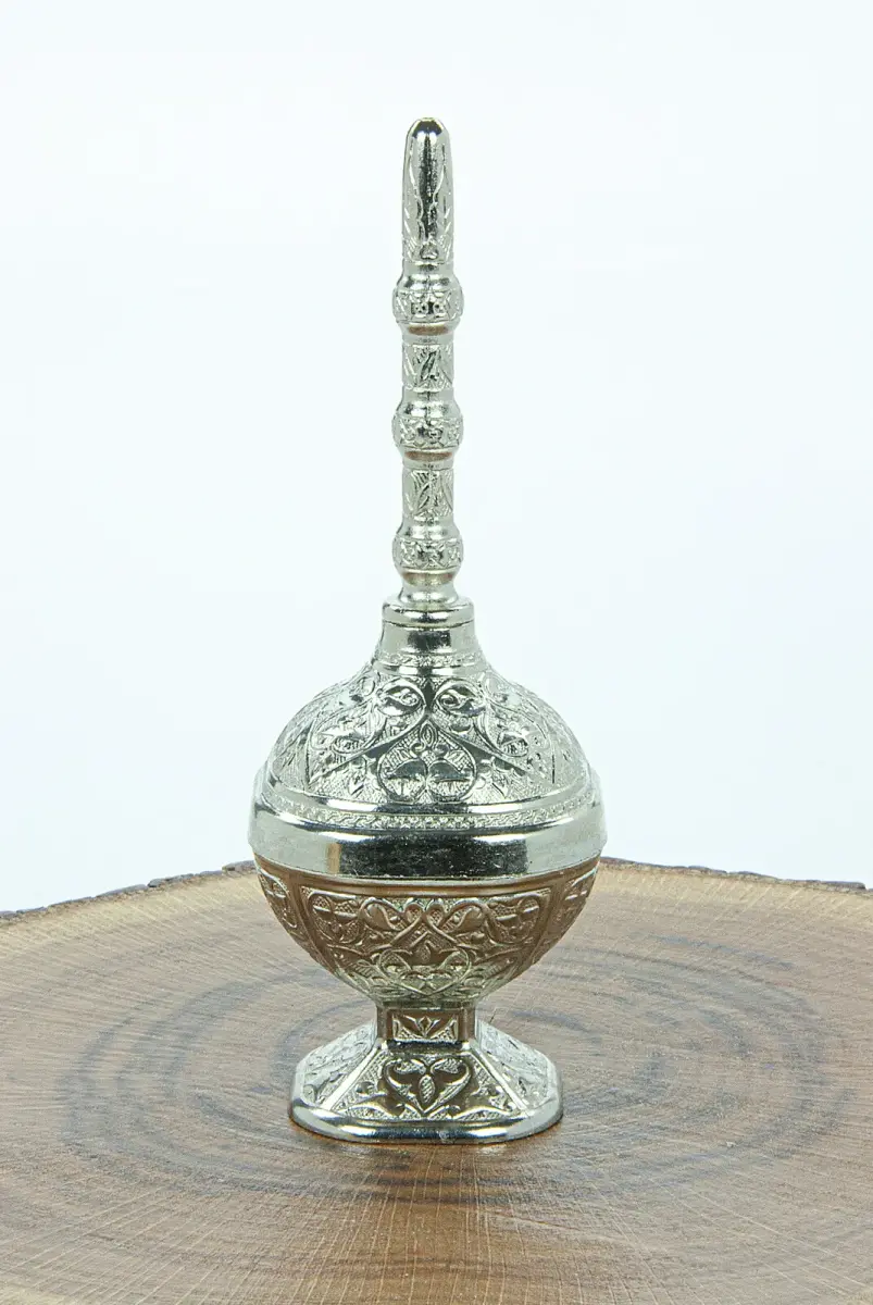 Güldanlık - Gül Suyu Şişesi - Gümüş - 1