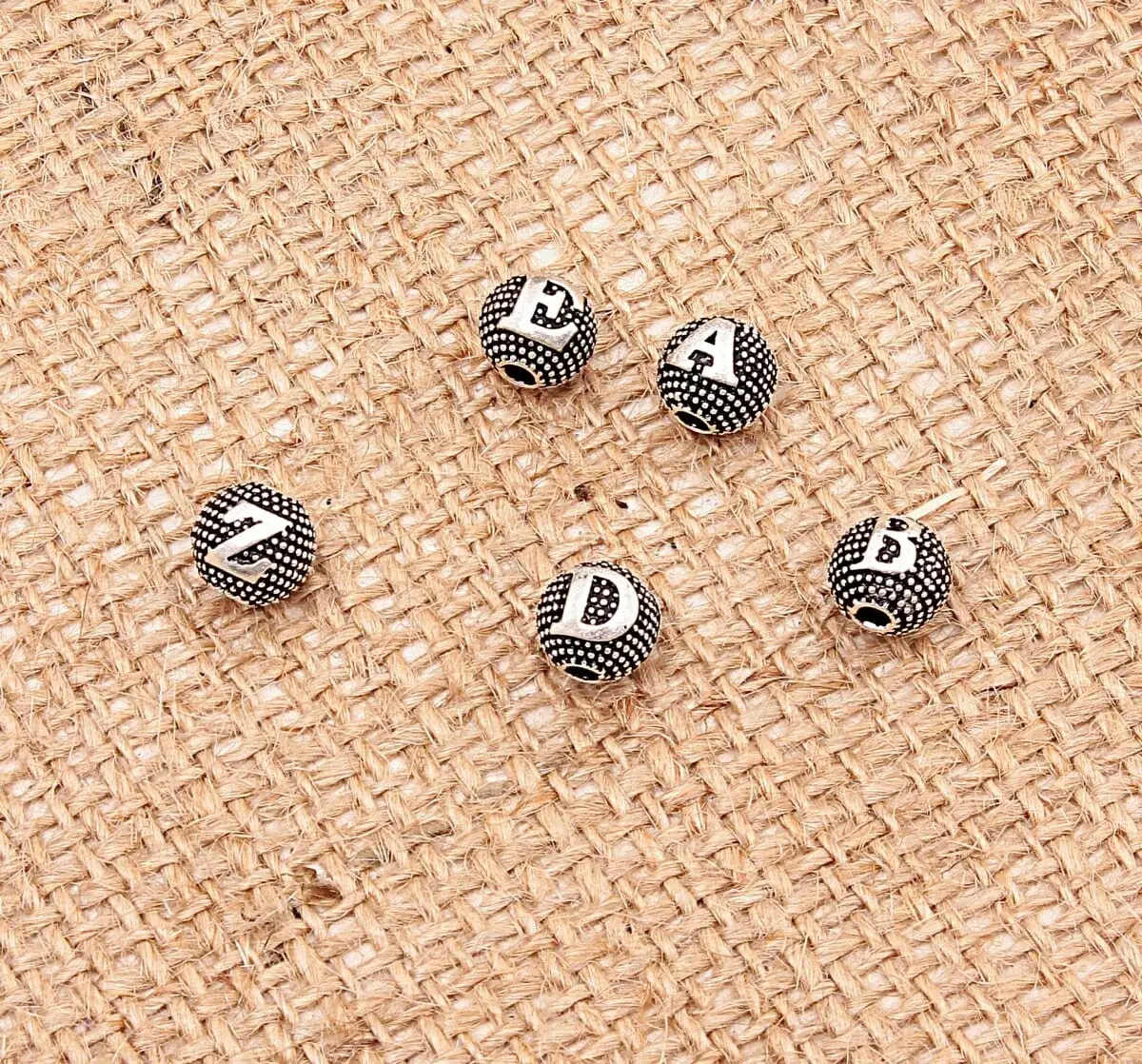 Gümüş Harf 8mm Küre Kesim - 2