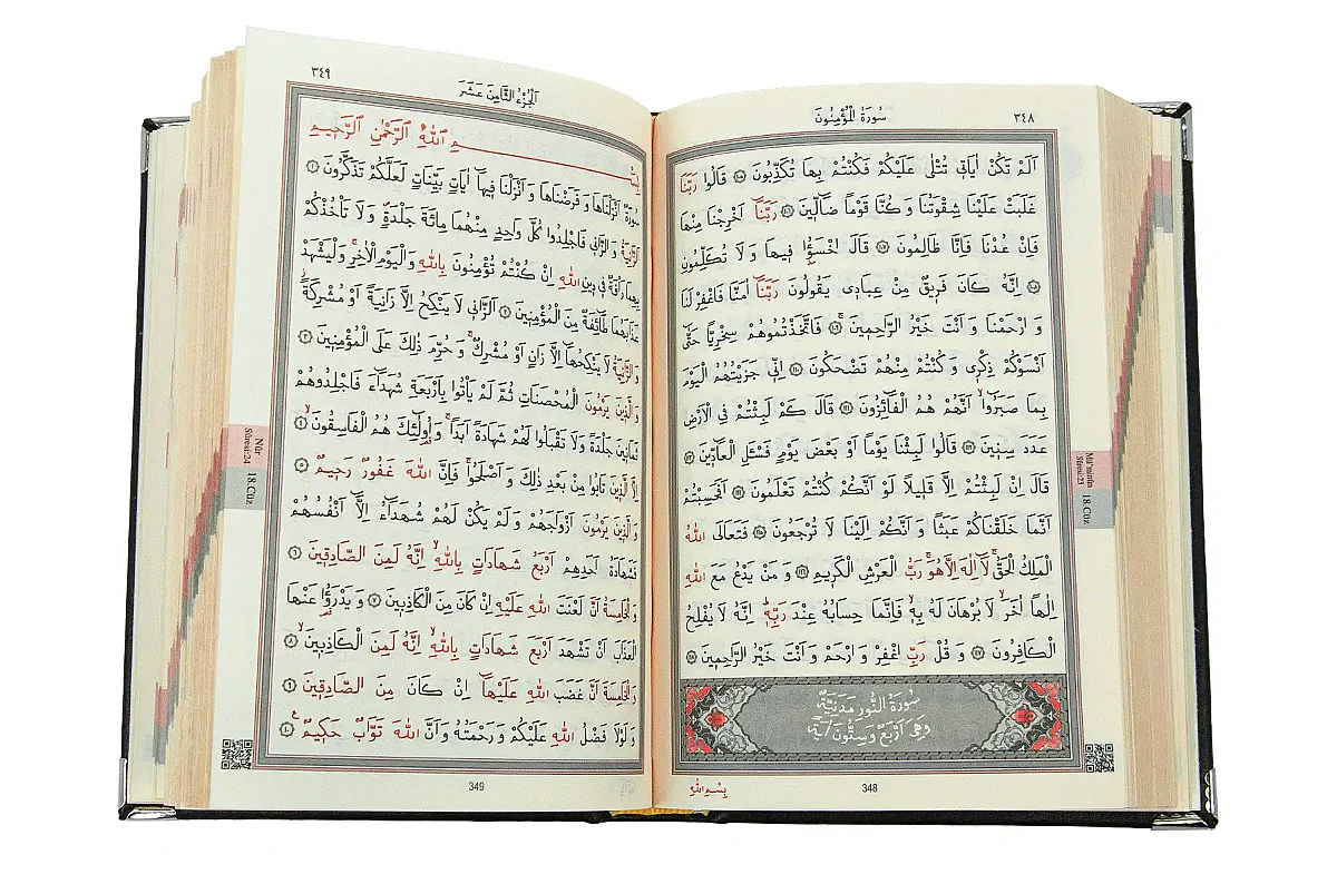 Gümüş Kaplama V Tipi Kur'an-ı Kerim (Çanta Boy) - 8