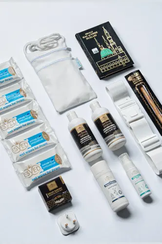 Hac Umre 12 Parça İhrama Uygun Kokusuz Hijyen ve İhtiyaç Seti - 2