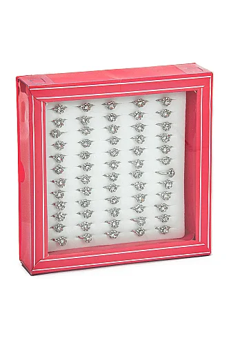 Hac Ve Umre Hediyelik Kız Çocuk Yüzüğü – Gümüş Renk - 60 Adet - ihvanonline (1)