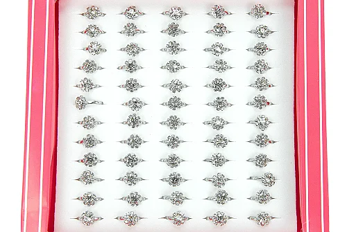 Hac Ve Umre Hediyelik Kız Çocuk Yüzüğü – Gümüş Renk - 60 Adet - 3