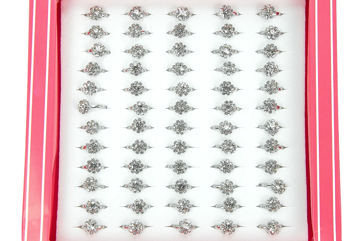 Hac Ve Umre Hediyelik Kız Çocuk Yüzüğü – Gümüş Renk - 60 Adet - 3