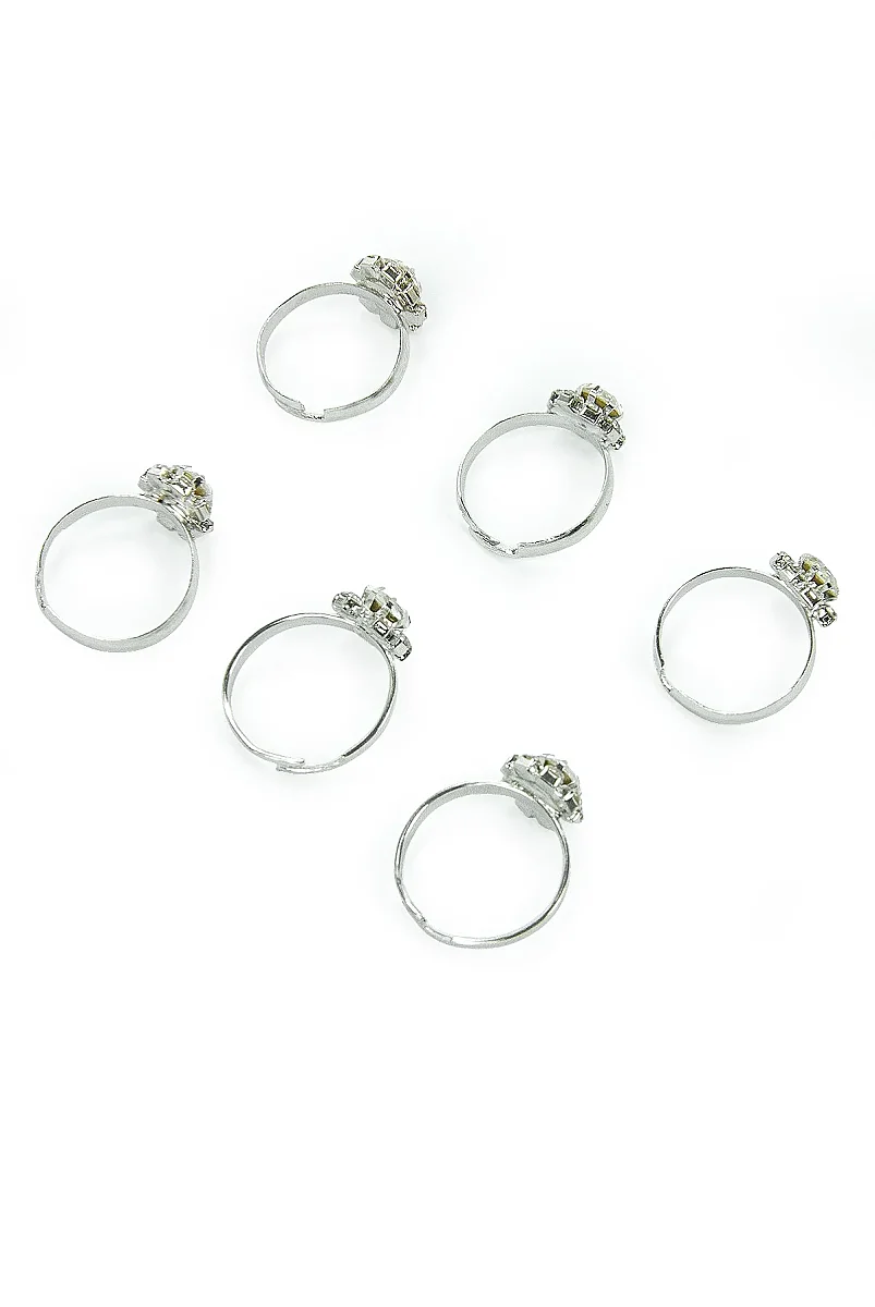 Hac Ve Umre Hediyelik Kız Çocuk Yüzüğü – Gümüş Renk - 60 Adet - 8