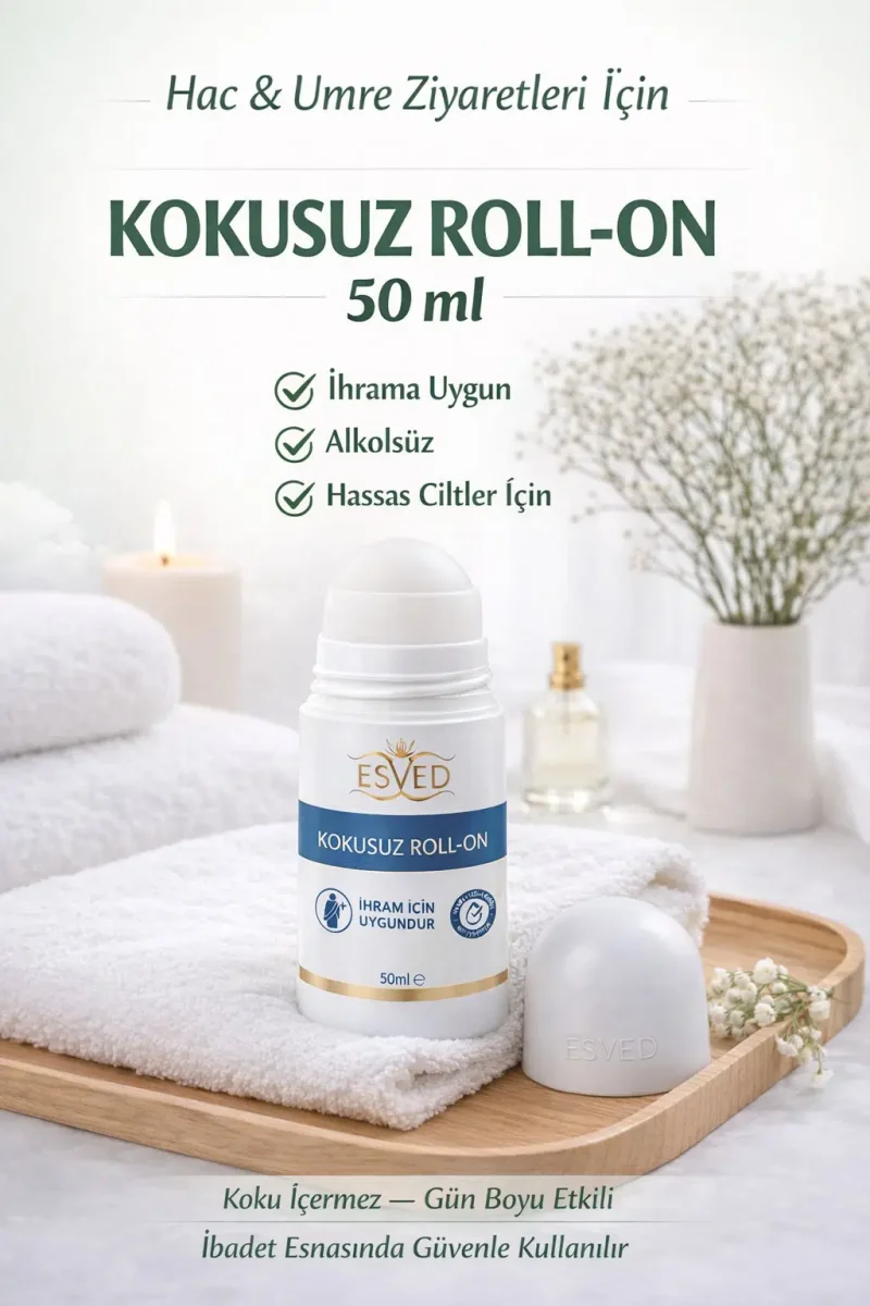 Hac ve Umre için Kokusuz Roll on 50 ml. - 1